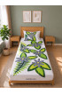 Hand Painted Rayon Bedsheet Set Single Size